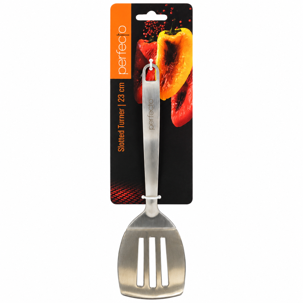 Naaman Perfecto Stainless Steel Slotted Turner – 23 cm
