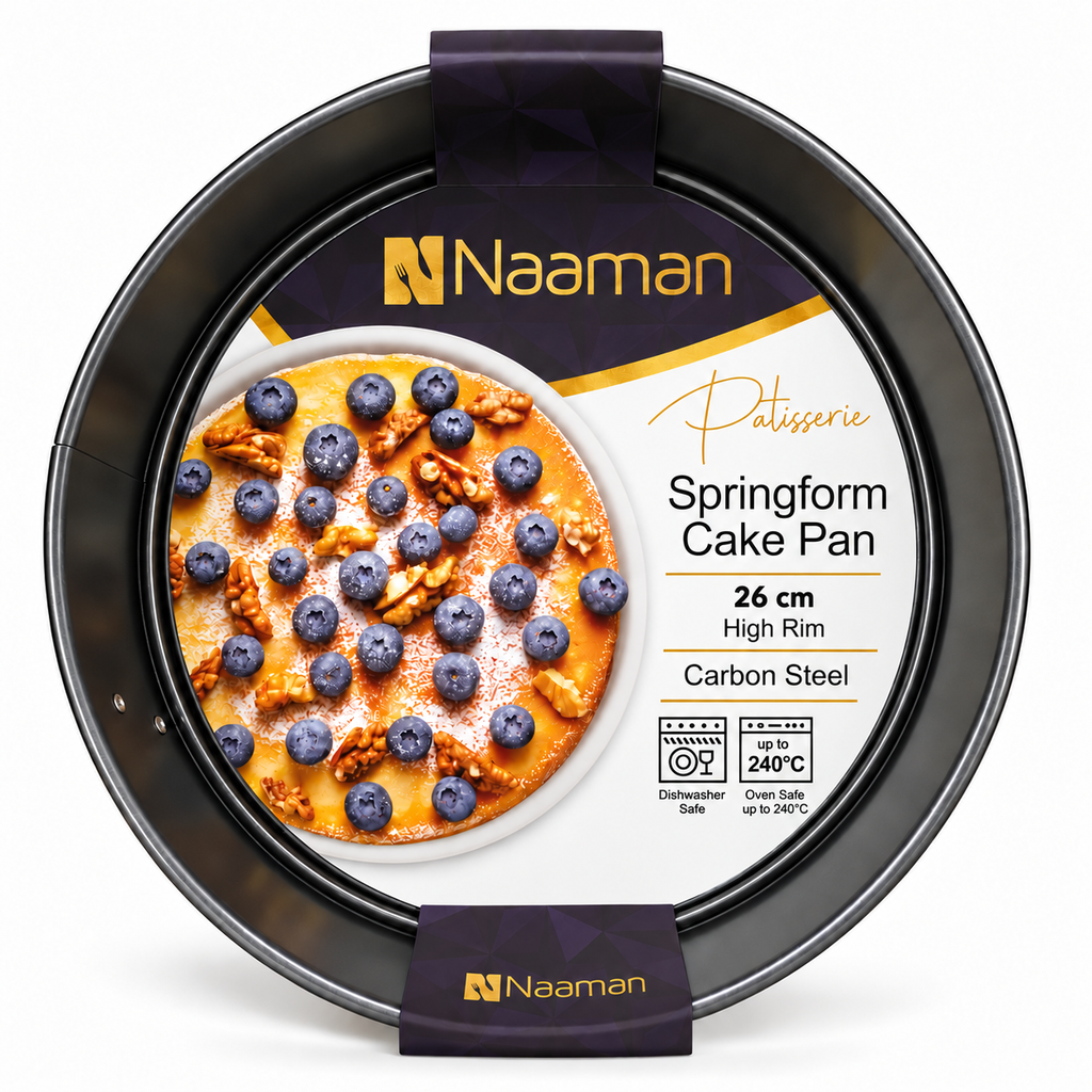 Naaman Patisserie Carbon Steel Springform Baking Pan – 26 cm
