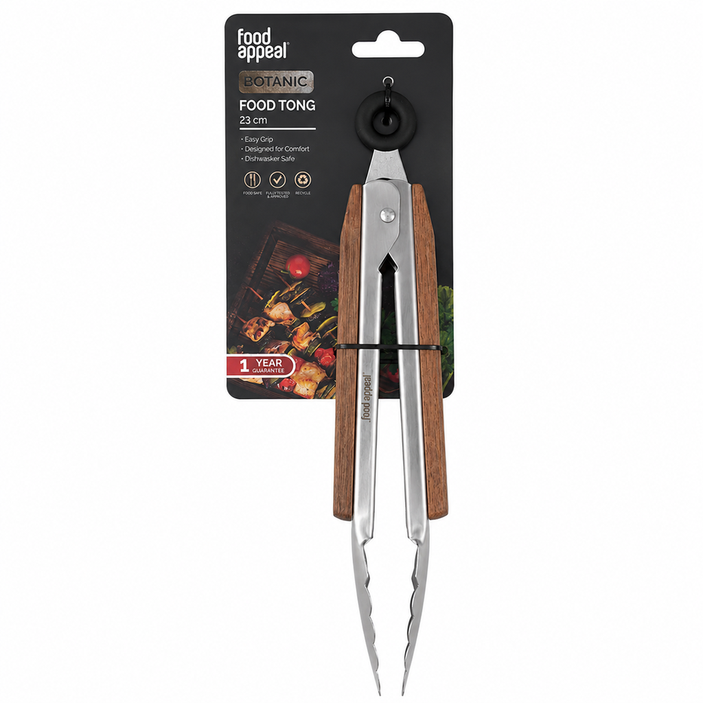Food Appeal Botanic Food Tongs – 23 cm