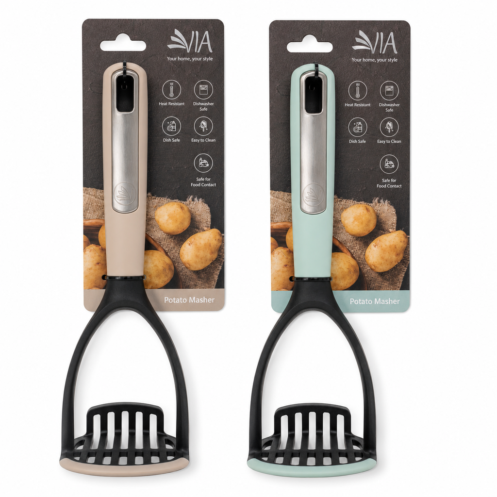 VIA Silicone Potato Masher