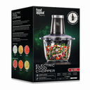 Food Appeal Electric Food Chopper – 500W, 2L Glass Bowl