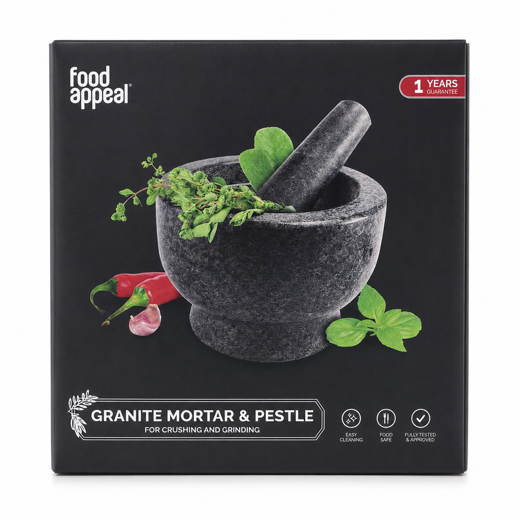 Food Appeal Granite Mortar & Pestle